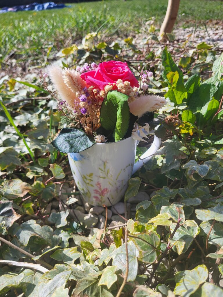 tase rose etérnelle